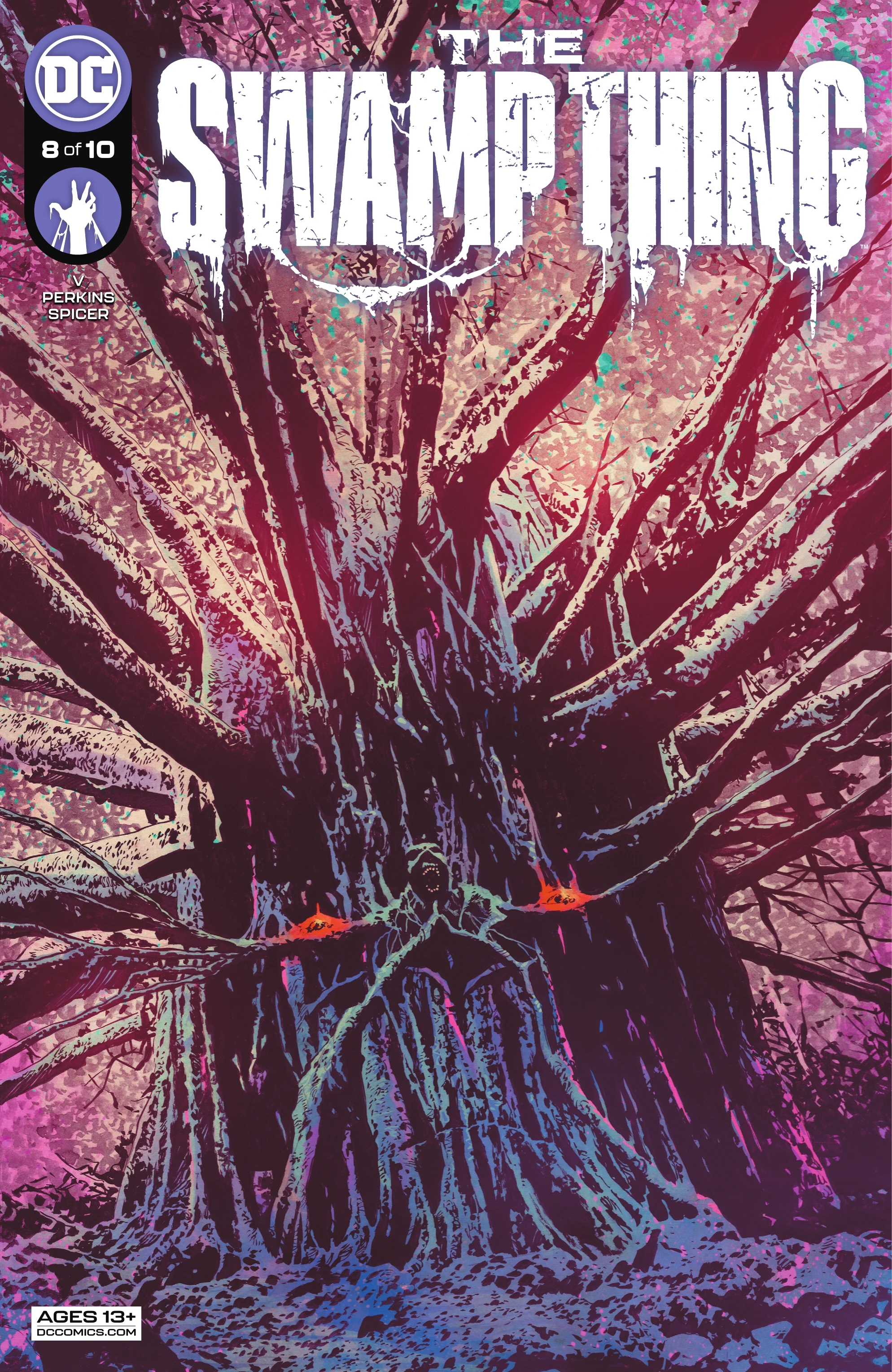 The Swamp Thing #8 (DC, 2021 — Cover A) cover